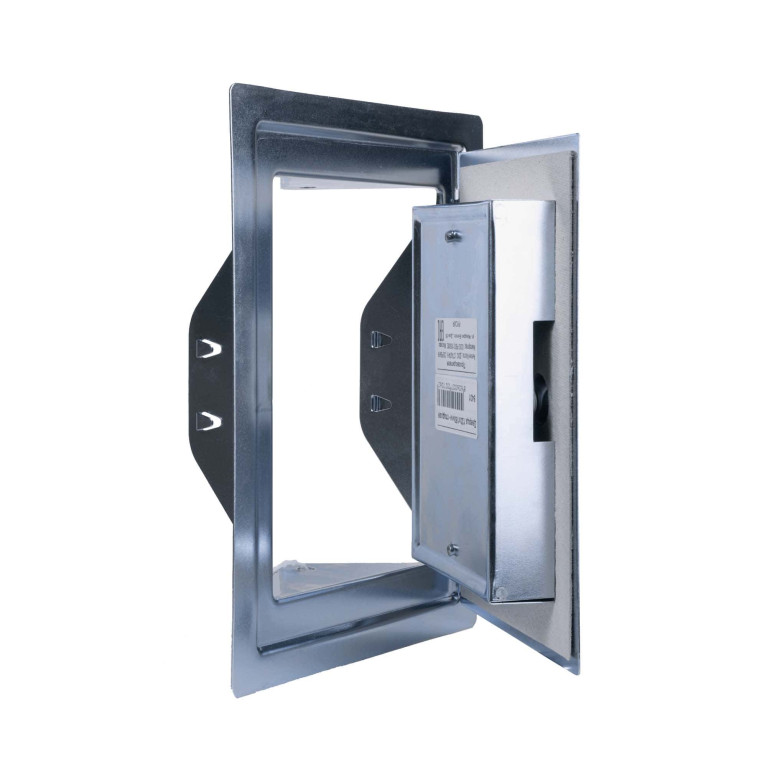 Сhimney door - cleaning door - maintenance hatch 130x260mm inox